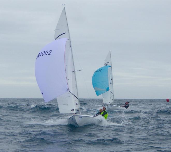 Final day – 4002 - Richard Lovering and Matt Alvarado – CARRS Land Rover Flying Fifteen National Championships ©  Jonny Fullerton / FFI